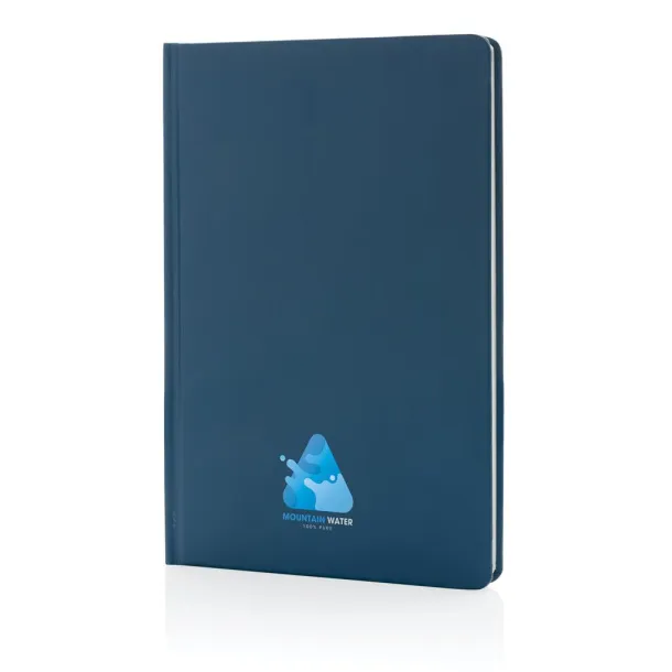  A5 Impact stone paper hardcover notebook - XD Collection Blue 