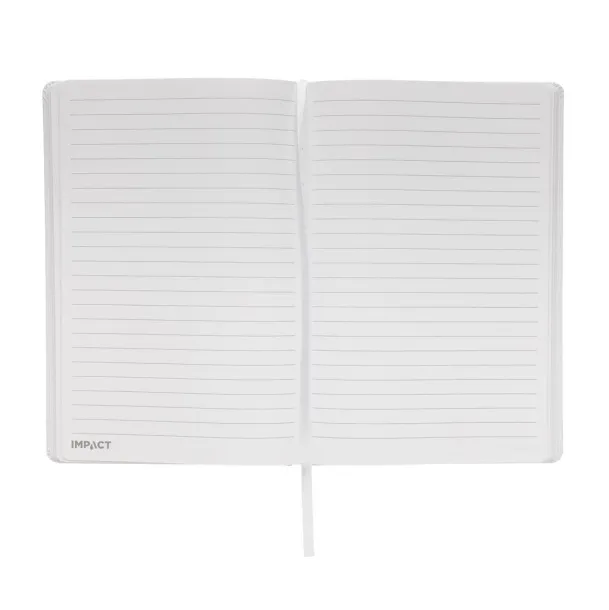  A5 Impact stone paper hardcover notebook - XD Collection White 