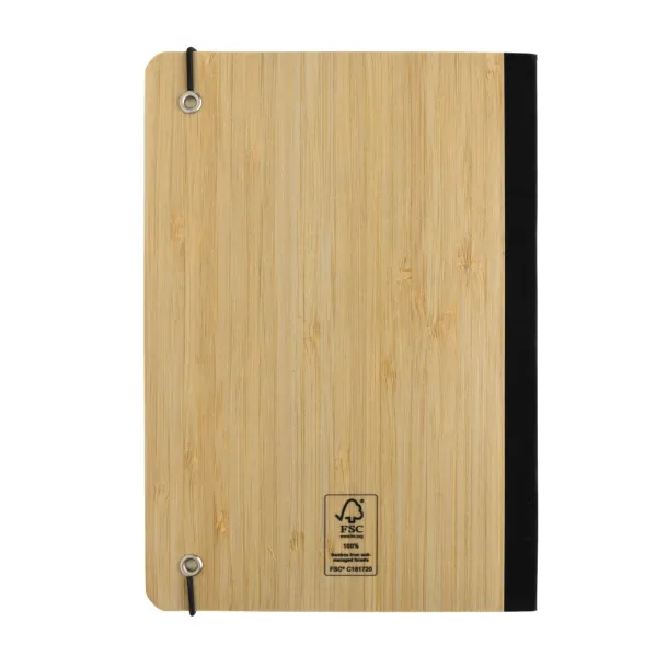  Scribe notes od bambusa, A5 - XD Collection Crna
