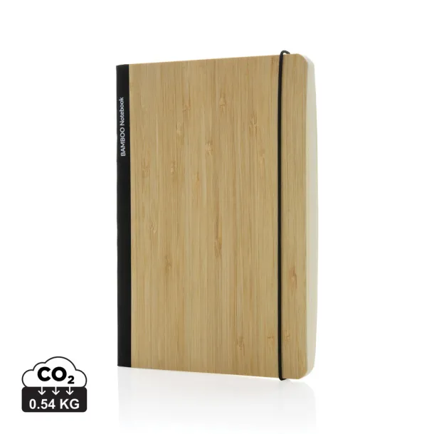  Scribe notes od bambusa, A5 - XD Collection Crna