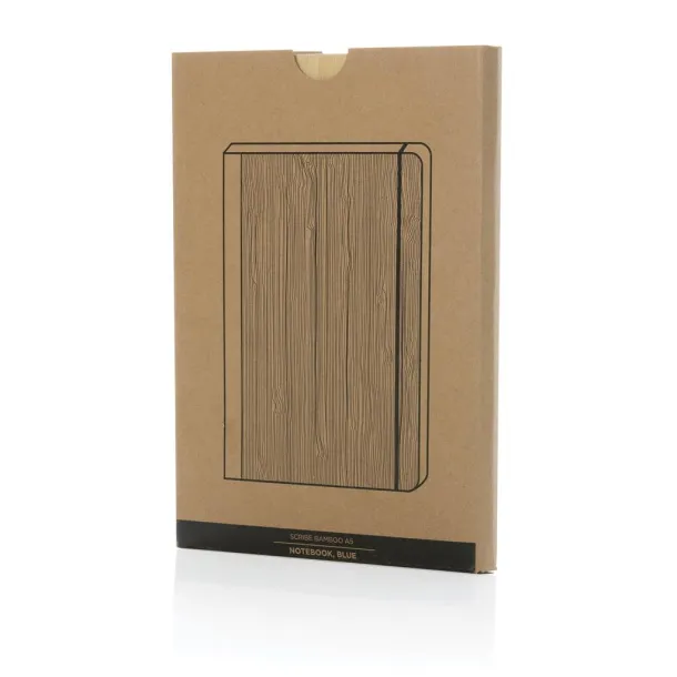  Scribe notes od bambusa, A5 - XD Collection Plava