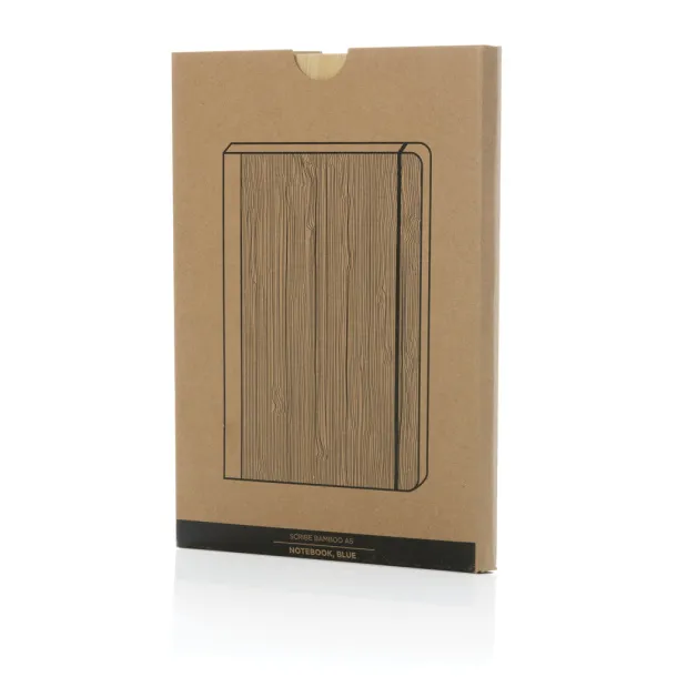  Scribe notes od bambusa, A5 - XD Collection Plava