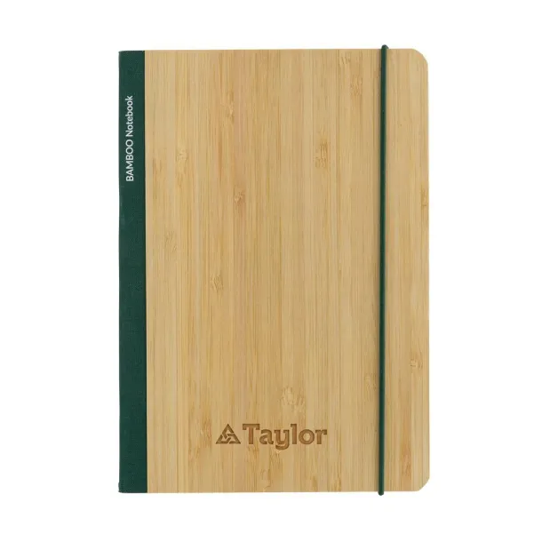  Scribe notes od bambusa, A5 - XD Collection Zelena
