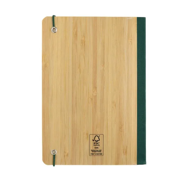  Scribe notes od bambusa, A5 - XD Collection Zelena