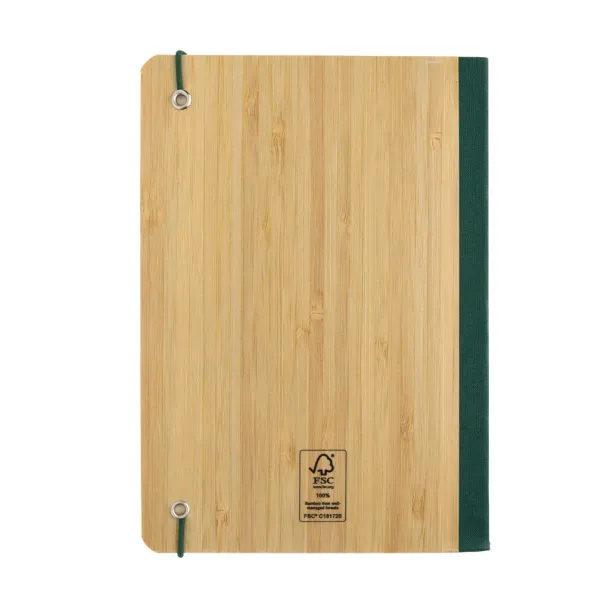  Scribe notes od bambusa, A5 - XD Collection Zelena