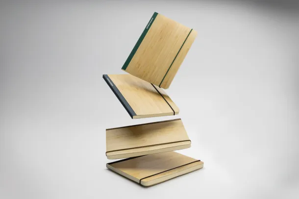 Scribe notes od bambusa, A5 - XD Collection Zelena