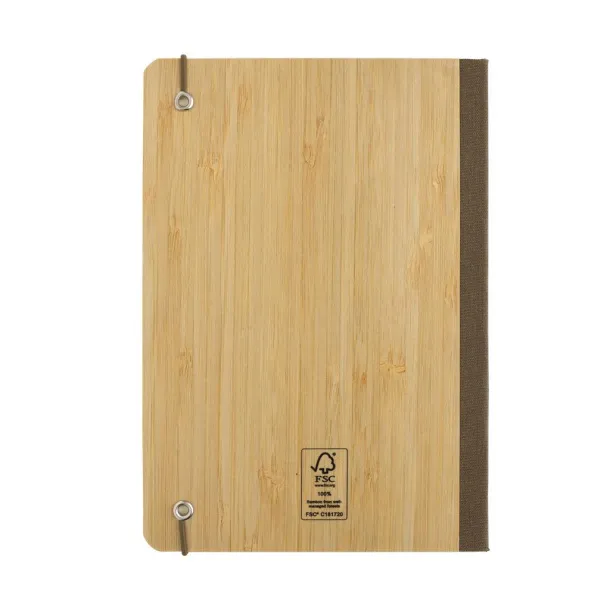  Scribe bamboo A5 Notebook - XD Collection brown 