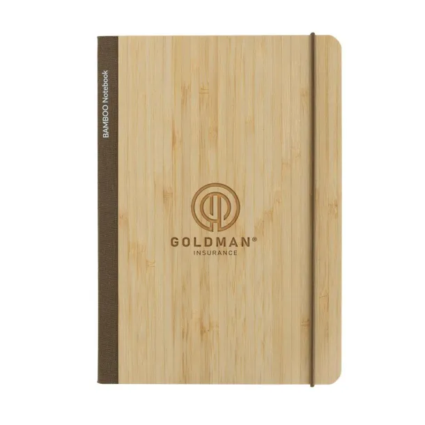  Scribe notes od bambusa, A5 - XD Collection brown