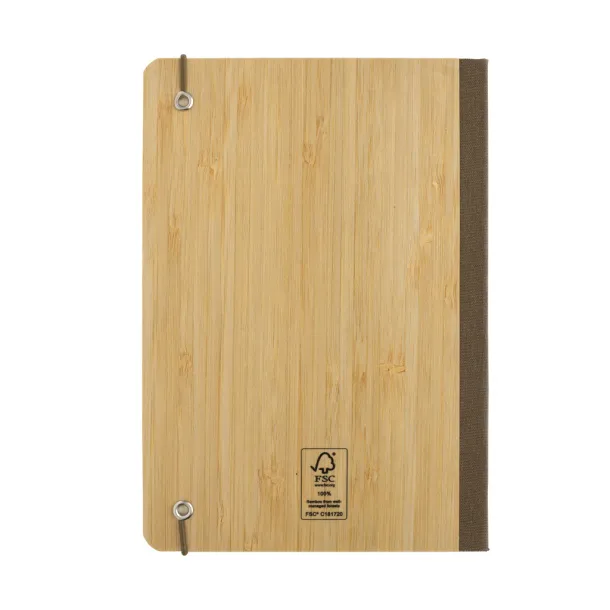  Scribe notes od bambusa, A5 - XD Collection brown