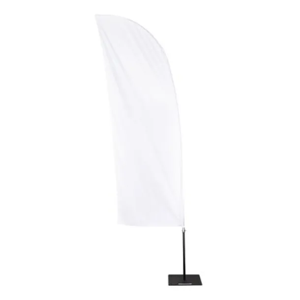 Carlos Flag with holder white