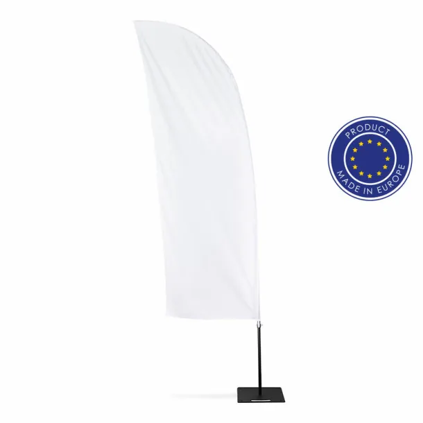 Carlos Flag with holder white