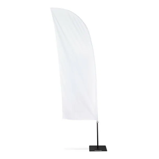 Carlos Flag with holder white