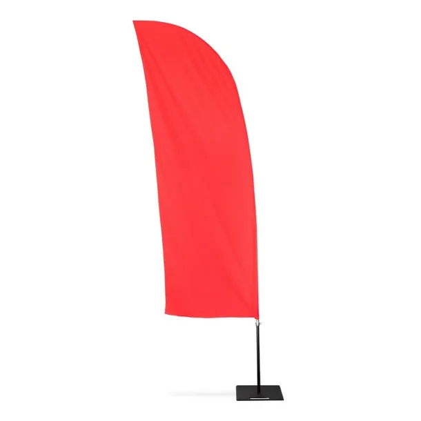 Carlos Flag with holder red