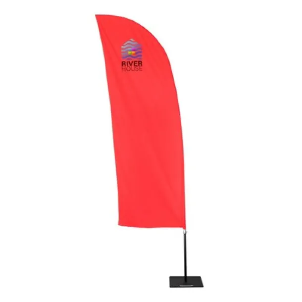 Carlos Flag with holder red