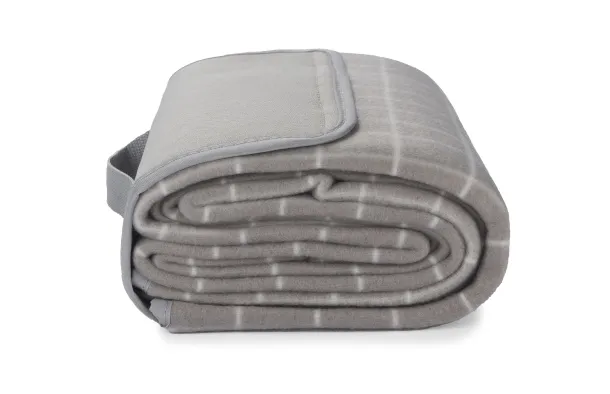 CHECK Picnic blanket naturalny