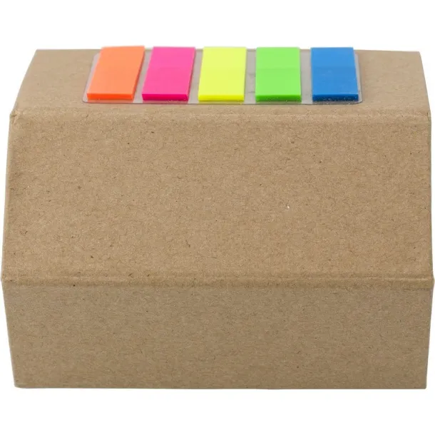  Memo holder "house", notebook, sticky notes neutral