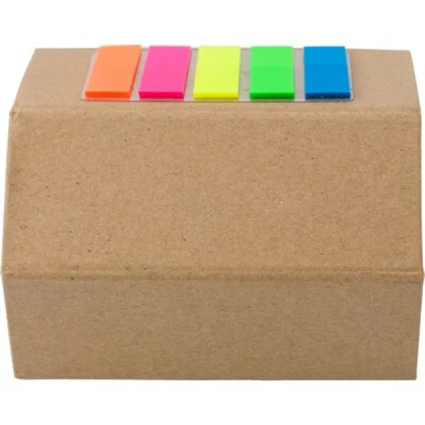  Memo holder "house", notebook, sticky notes neutral