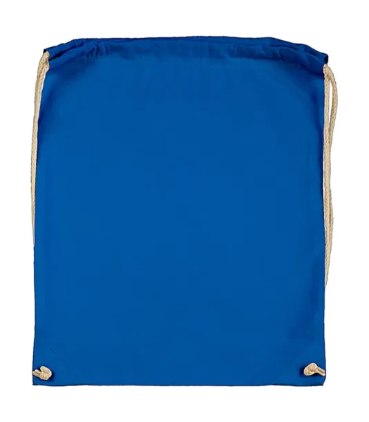  Cotton Drawstring Backpack - SG Accessories - BAGS Kraljevski plava