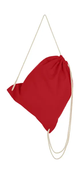  Pamučna torba s vezicama - SG Accessories - BAGS Crvena