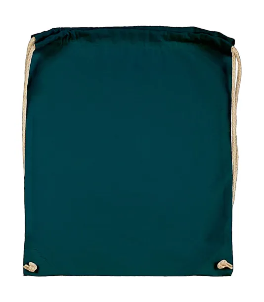  Cotton Drawstring Backpack - SG Accessories - BAGS Petrol
