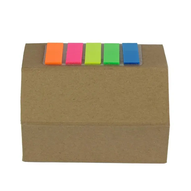  Memo holder "house", notebook, sticky notes neutral