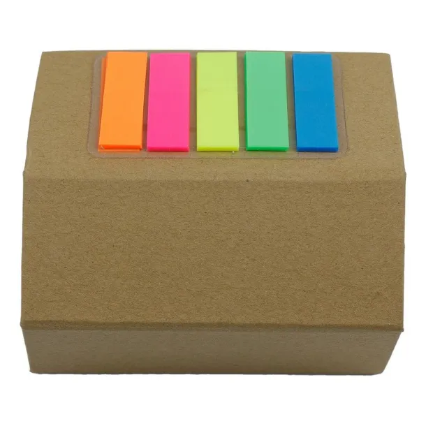  Memo holder "house", notebook, sticky notes neutral