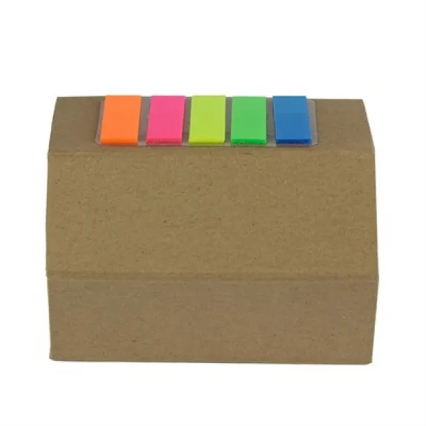  Memo holder "house", notebook, sticky notes neutral