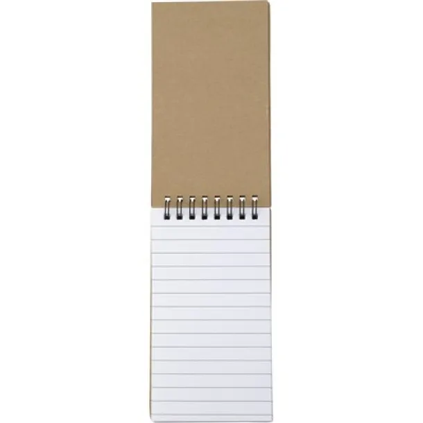  Memo holder, notebook, sticky notes neutral