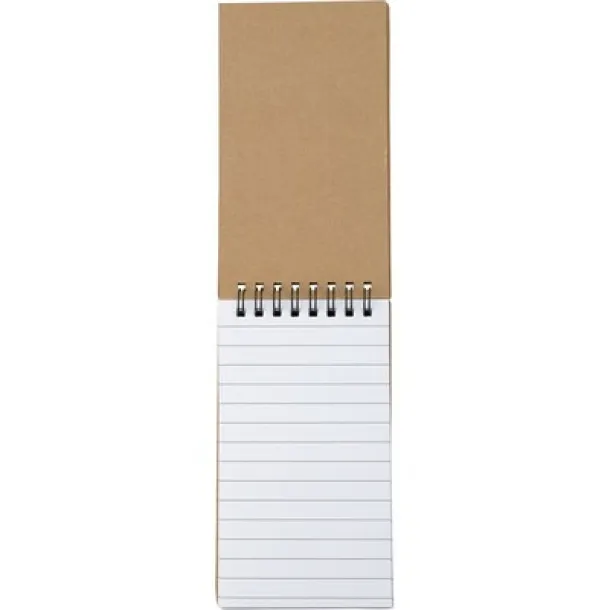  Memo holder, notebook, sticky notes neutral