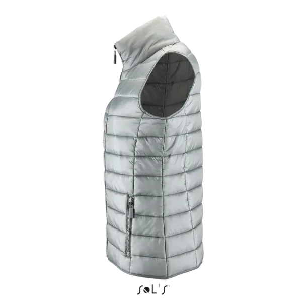 SOL'S WAVE LIGHTWEIGHT WOMEN  BODYWARMER - SOL'S Metal Grey