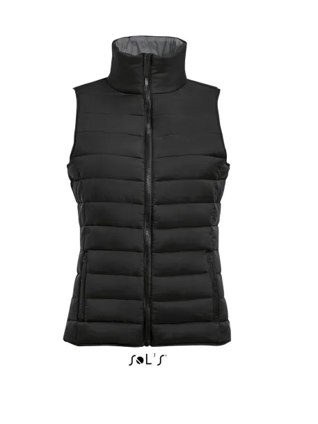 SOL'S WAVE LIGHTWEIGHT WOMEN  BODYWARMER - SOL'S Black