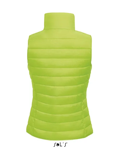 SOL'S WAVE LIGHTWEIGHT WOMEN  BODYWARMER - SOL'S Neon Lime