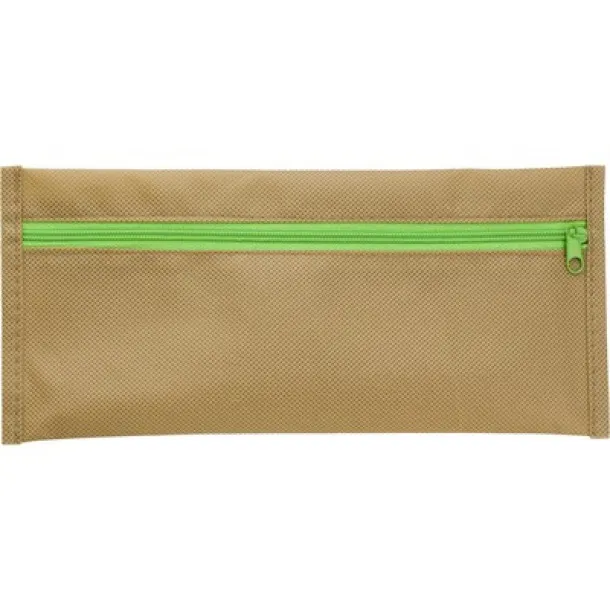  School set, pencil case light brown