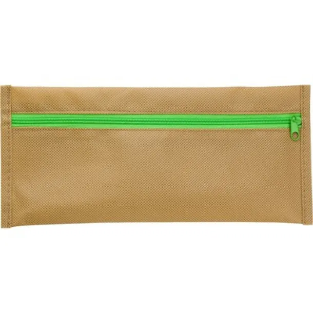  School set, pencil case light brown