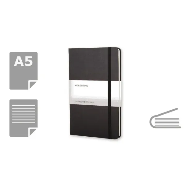  MOLESKINE notes, cca A5 black