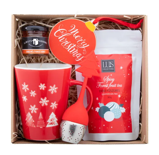 Julete tea gift set Red