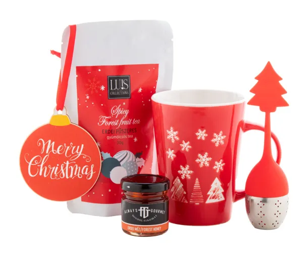 Julete tea gift set Red