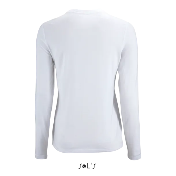  SOL'S IMPERIAL LSL WOMEN - LONG-SLEEVE T-SHIRT - SOL'S White