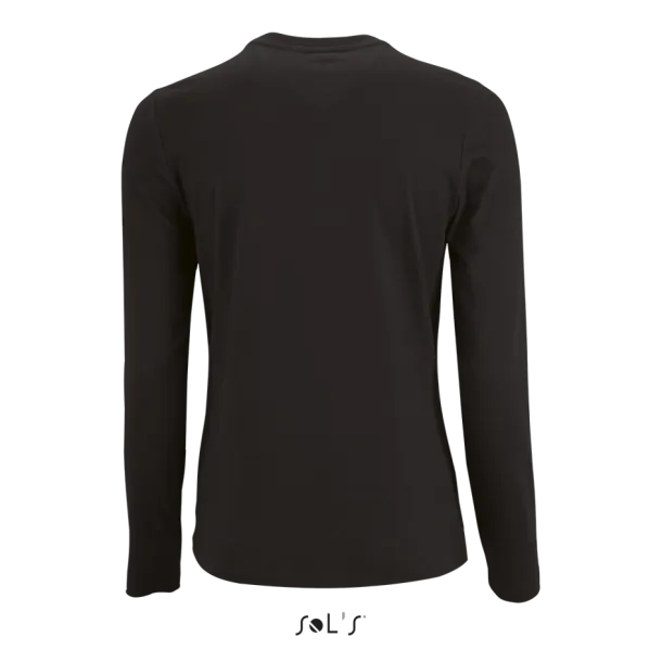  SOL'S IMPERIAL LSL WOMEN - LONG-SLEEVE T-SHIRT - SOL'S Black