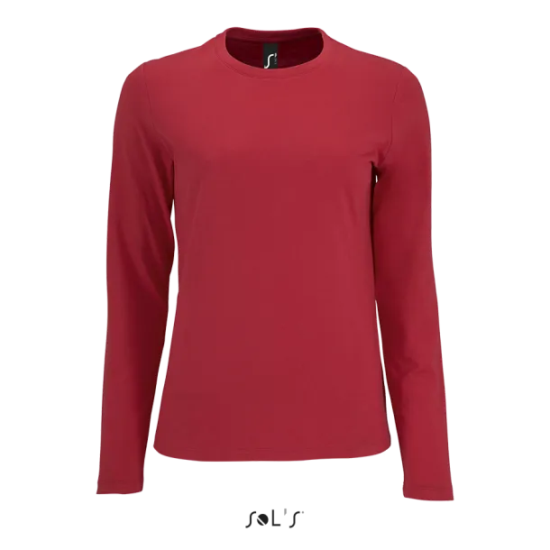  SOL'S IMPERIAL LSL WOMEN - LONG-SLEEVE T-SHIRT - SOL'S Red