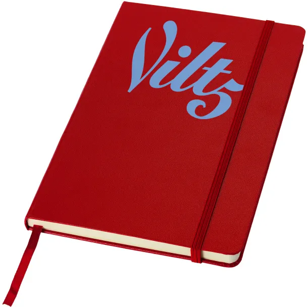 Classic A5 hard cover notebook - JournalBooks Red