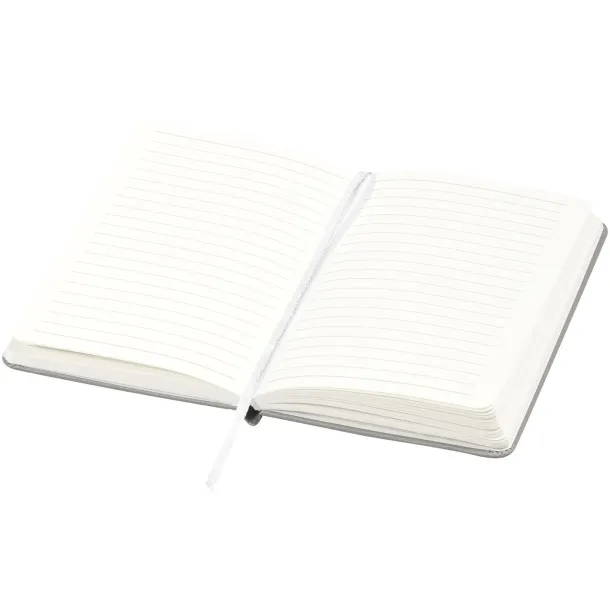 Classic A5 hard cover notebook - JournalBooks Silver