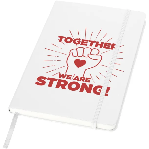 Classic A5 hard cover notebook - JournalBooks White