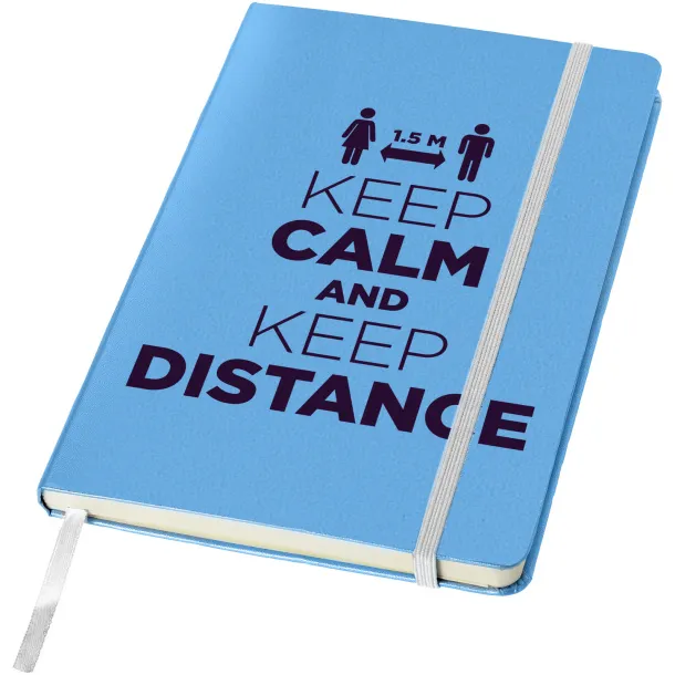 Classic A5 hard cover notebook - JournalBooks Light blue