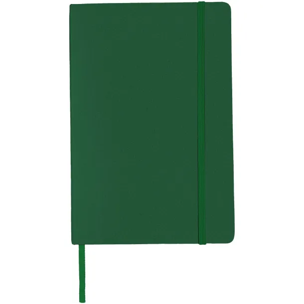 Classic A5 hard cover notebook - JournalBooks Hunter green