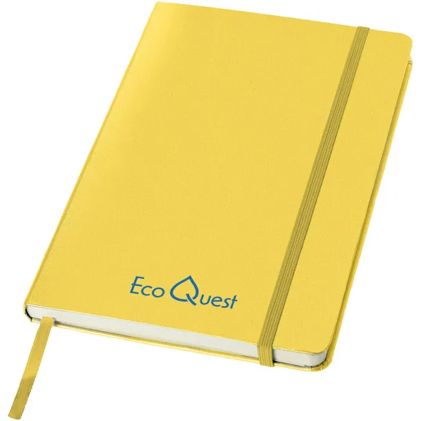 Classic A5 hard cover notebook - JournalBooks Yellow