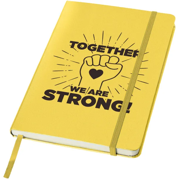 Classic A5 hard cover notebook - JournalBooks Yellow