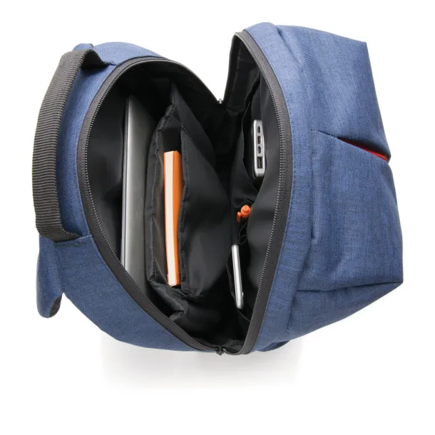  Smart ruksak za ured i sport, 15” - XD Collection Plava Narančasta