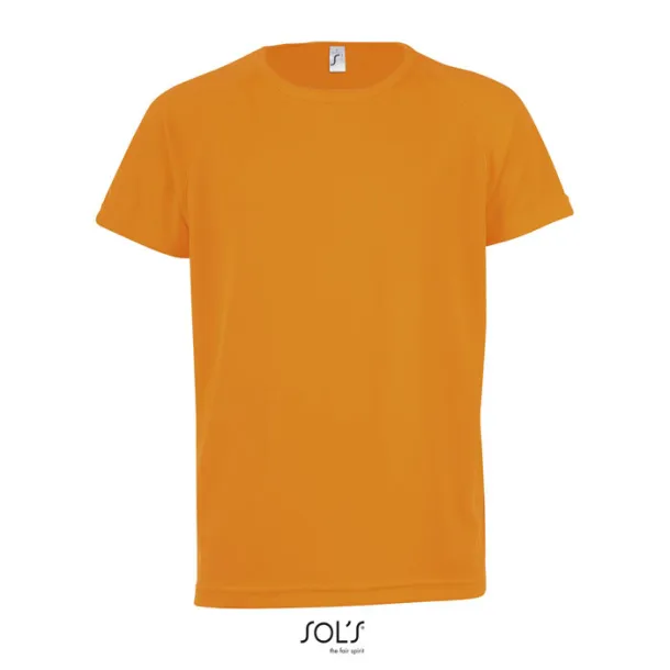 SPORTY KIDS Dječja majica - 140g neon orange