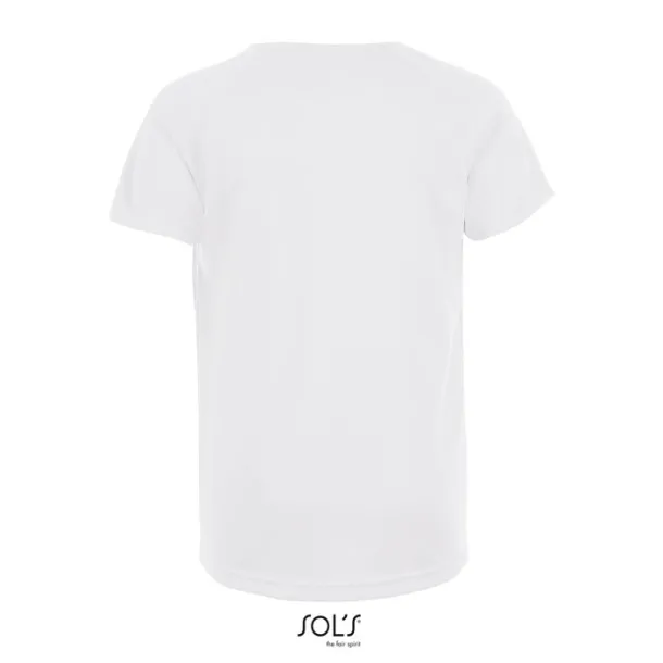 SPORTY KIDS TSHIRT-140g White